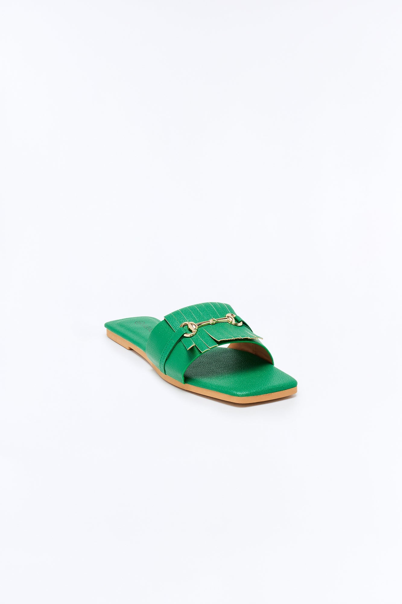Jay Hardware Slip On Sandals - Green