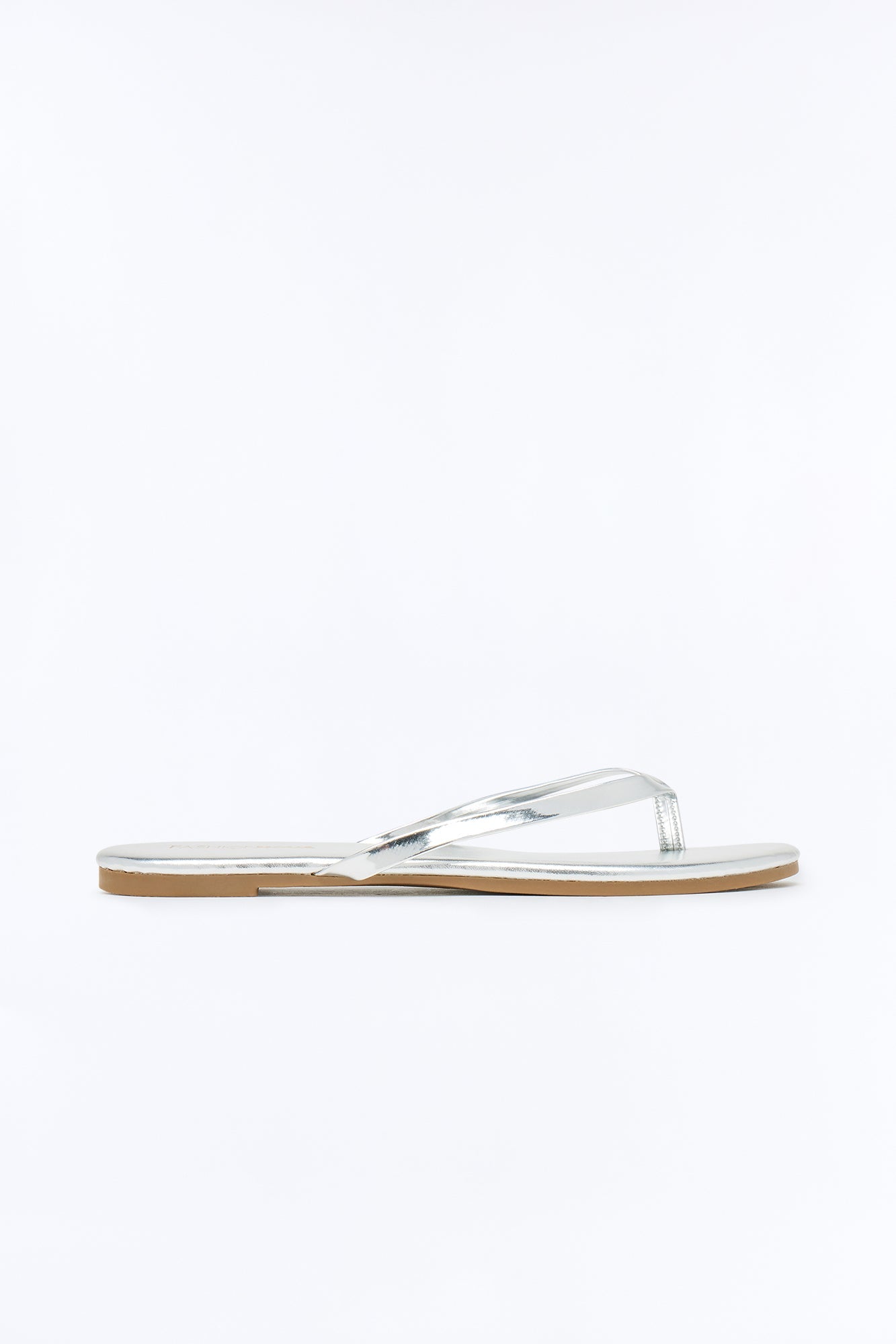 Summer Glow Flat Sandal - Silver