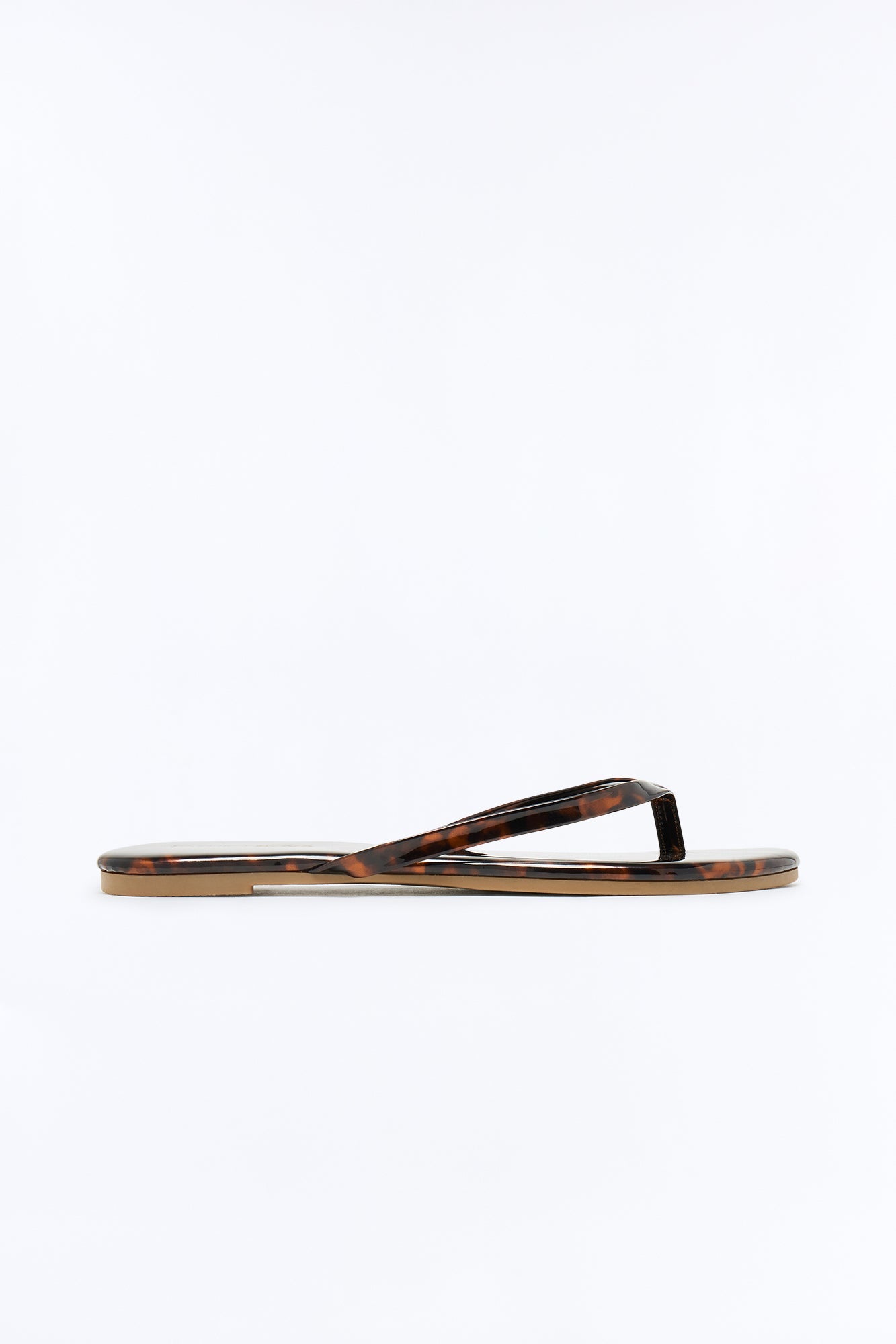 Summer Glow Flat Sandal - Tortoise