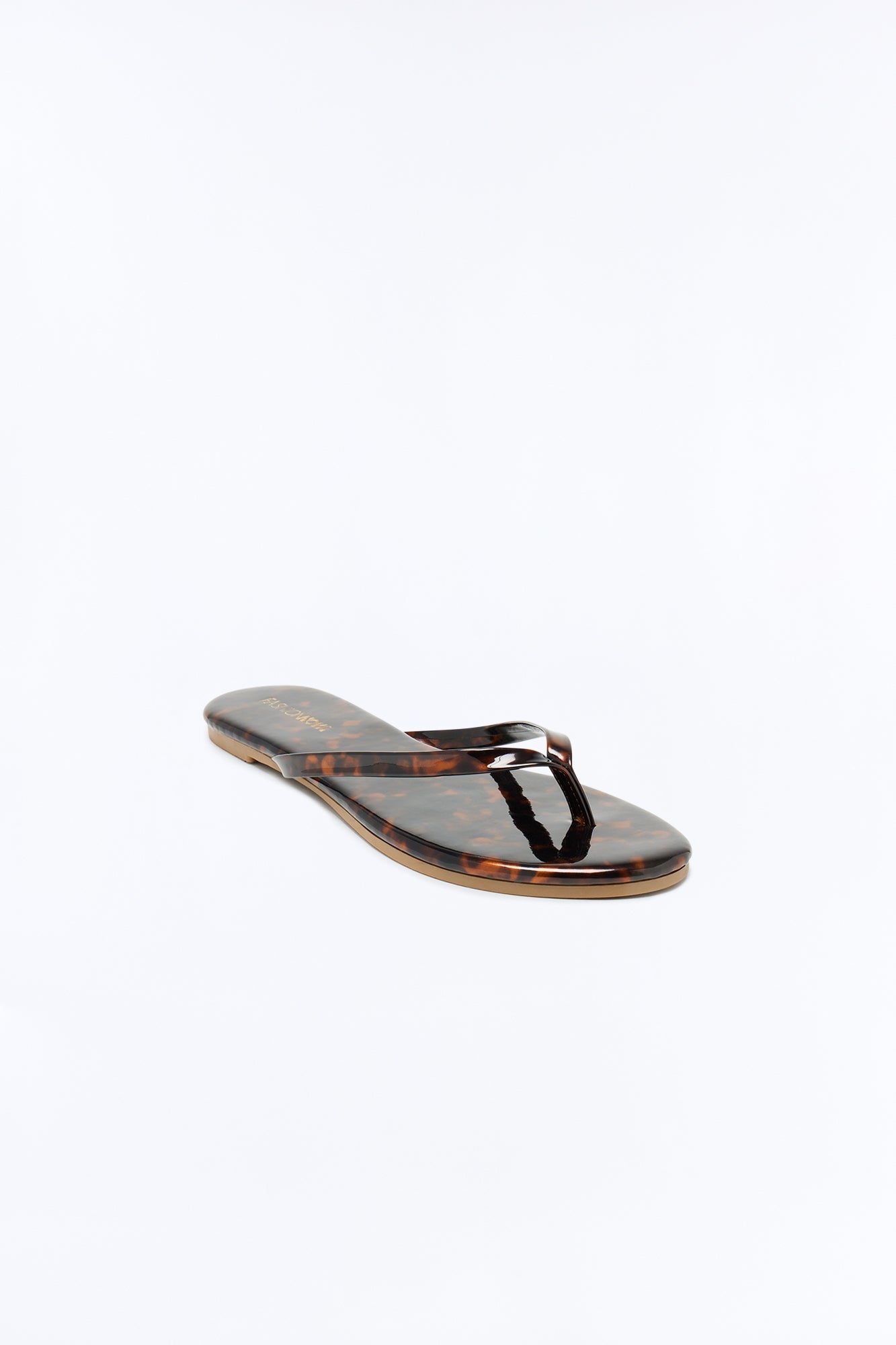 Summer Glow Flat Sandal - Tortoise