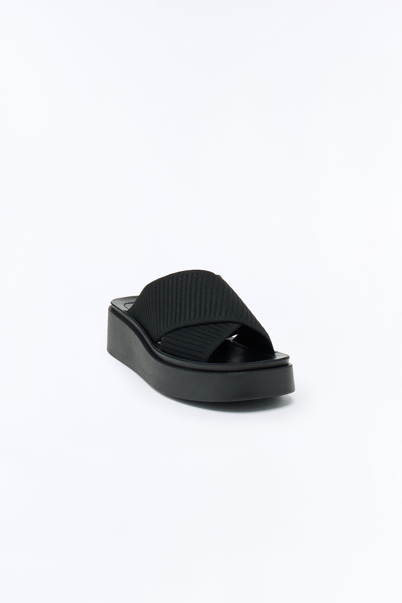 Charli Mule Wedges - Black