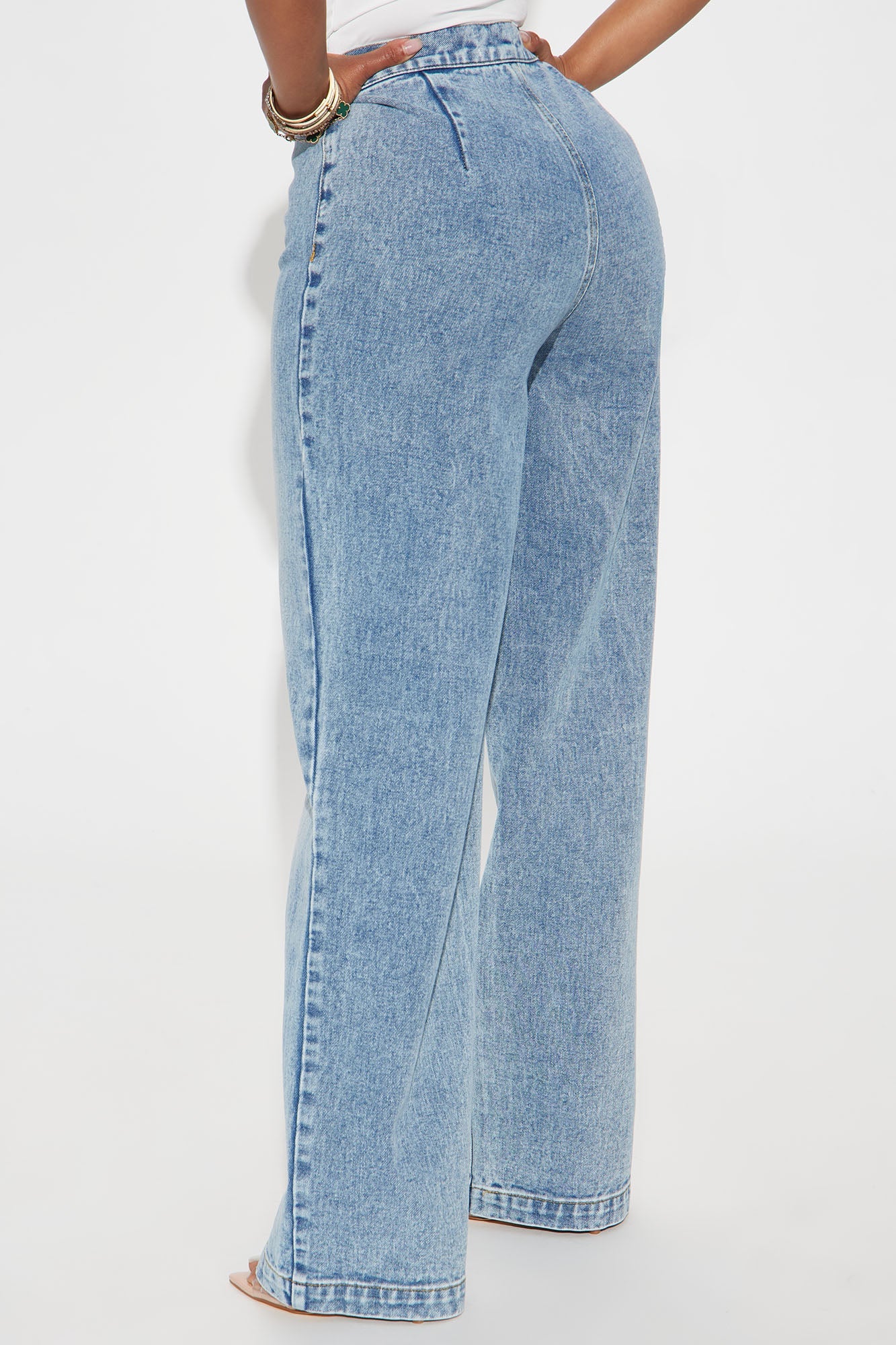 Chasing Dreams Non Stretch Straight Leg Jeans - Medium Wash