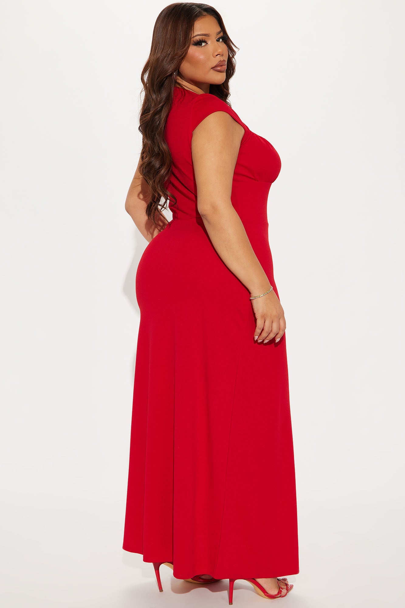 Serene Maxi Dress - Red