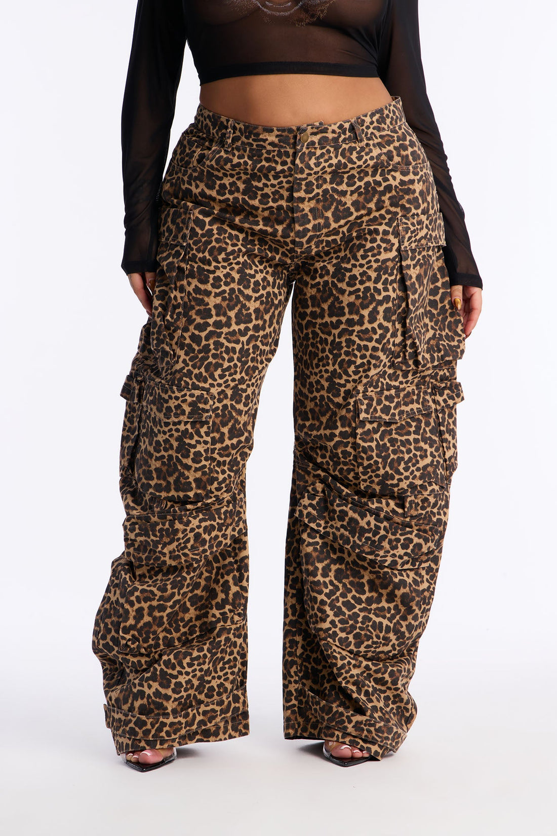 Reservoir Leopard Utility Pant - Brown/combo