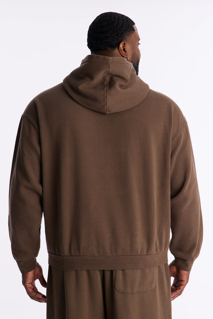 Paradise United Kingdom Washed Hoodie - Brown
