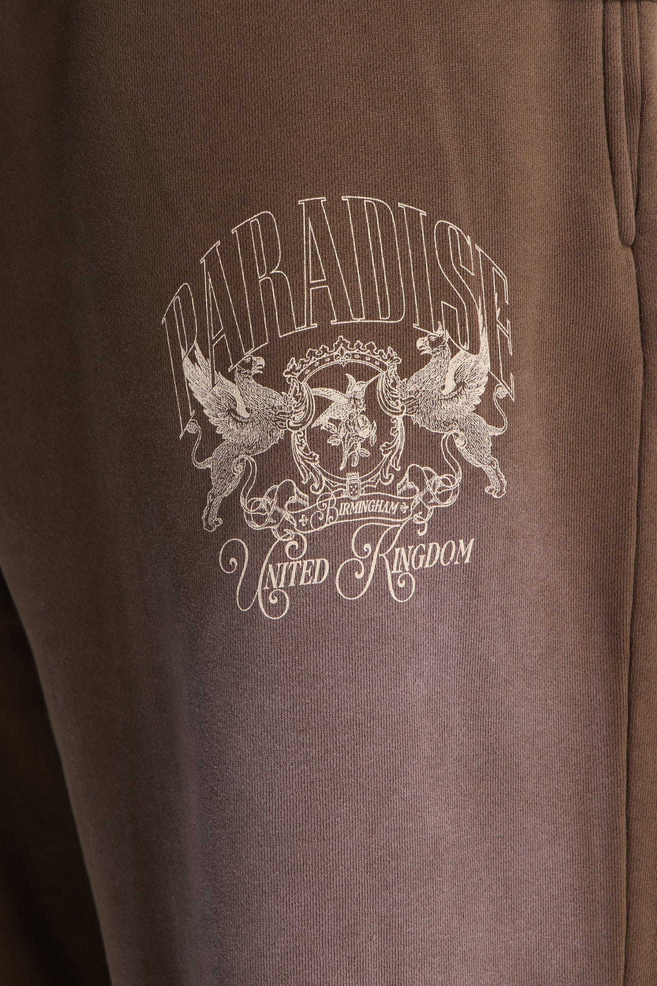 Paradise United Kingdom Washed Sweatpants - Brown