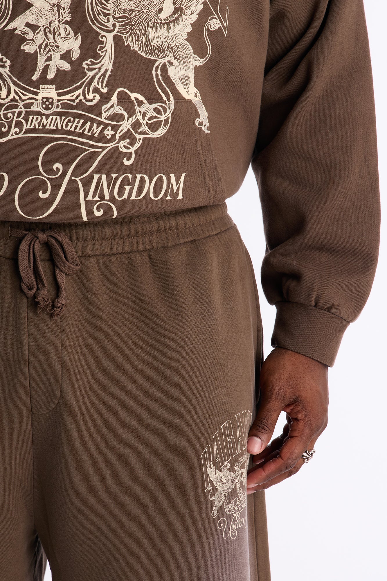 Paradise United Kingdom Washed Sweatpants - Brown