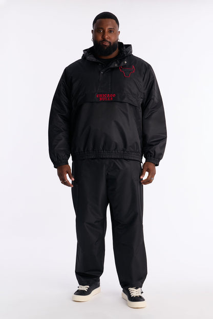 Bulls Black Out Jacket - Black