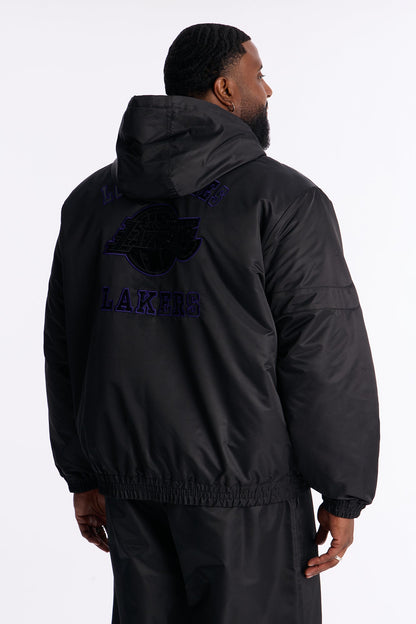 Lakers Black Out Jacket - Black