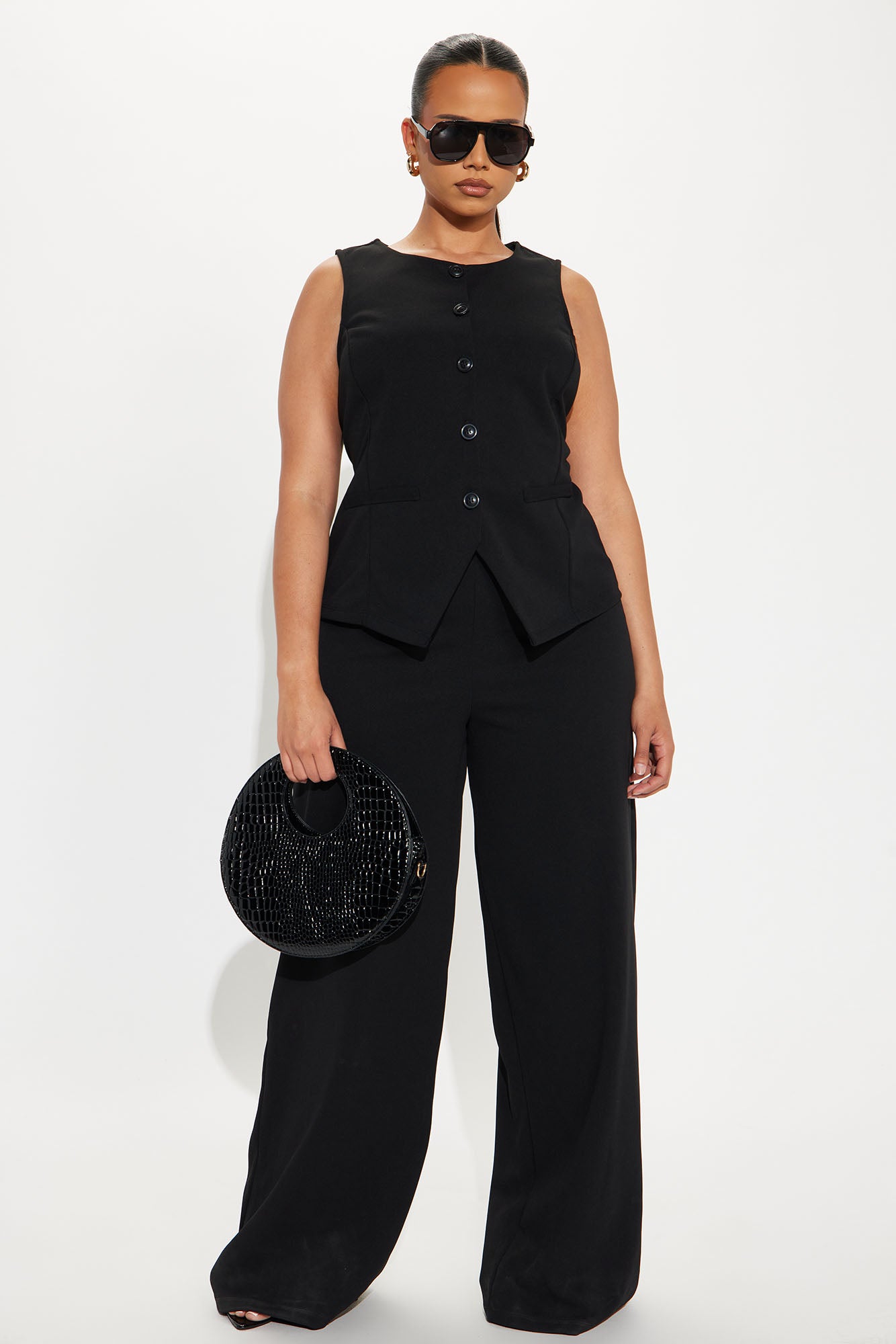 Quiet Luxury Jumpsuit - Black