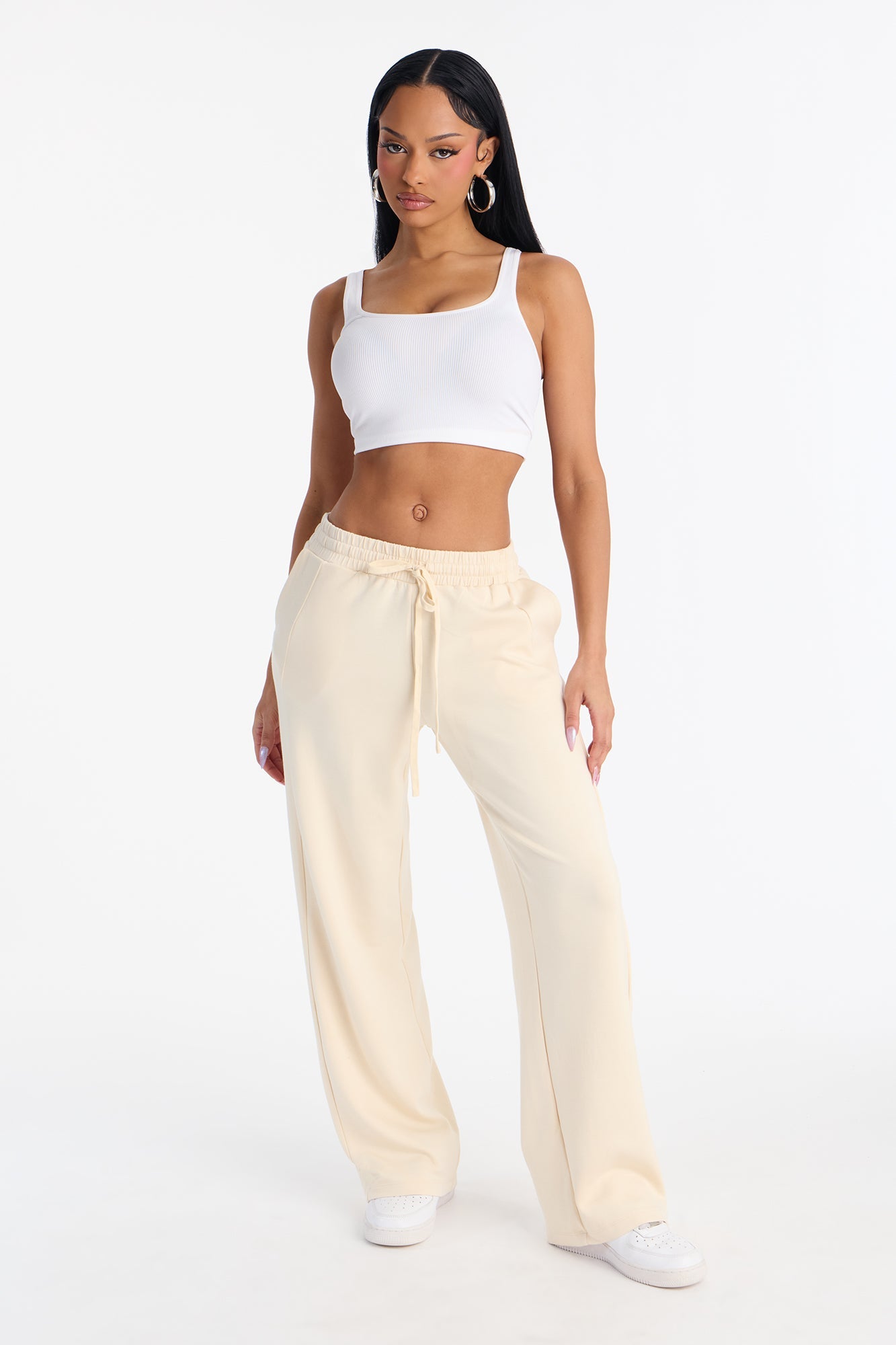 Just Chill Lounge Flare Pant - Taupe