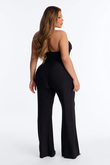 Purest of Hearts Jumpsuit - Black