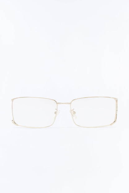 Eclipse Square Sunglasses - Silver
