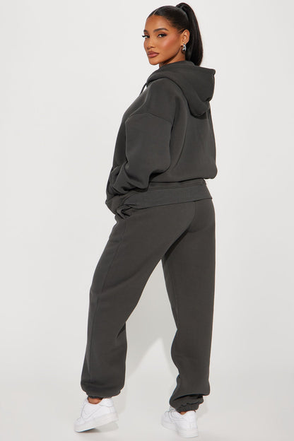 Saint Sweatpant Set - Charcoal