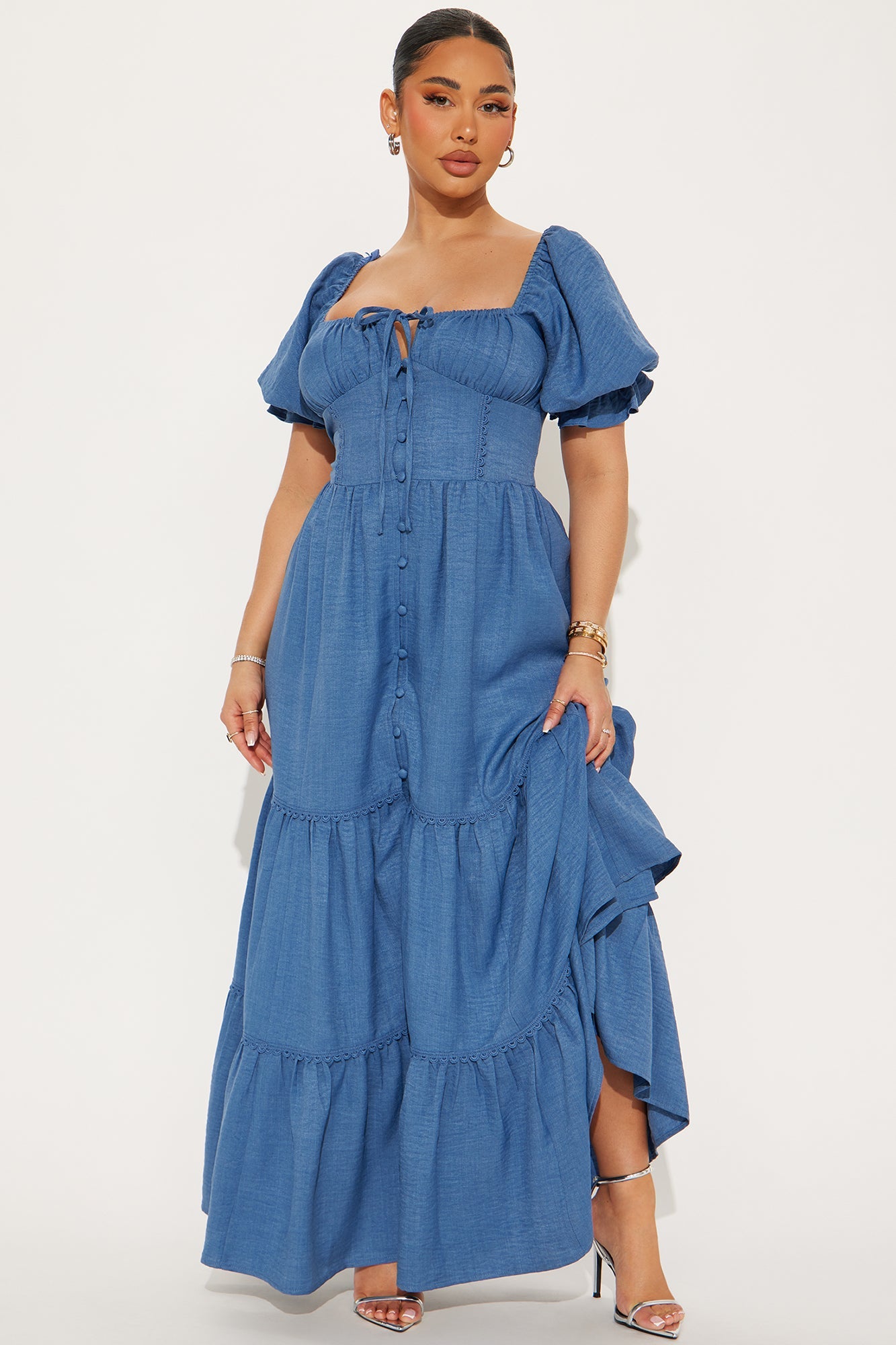 Imelda Maxi Dress - Blue