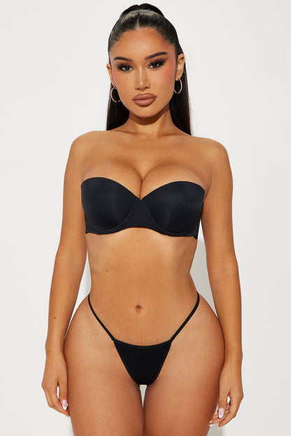 Get It Together Strapless Multiway Bra - Black
