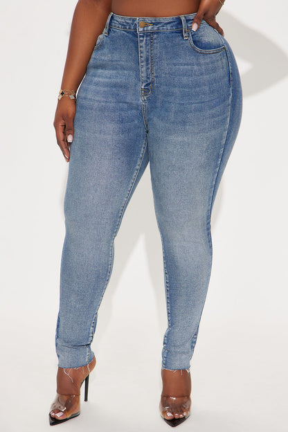 In My Prime High Waist Skinny Jeans - Vintage Wash