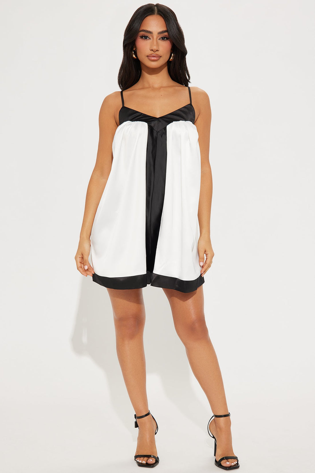 Make No Mistake Satin Romper - White