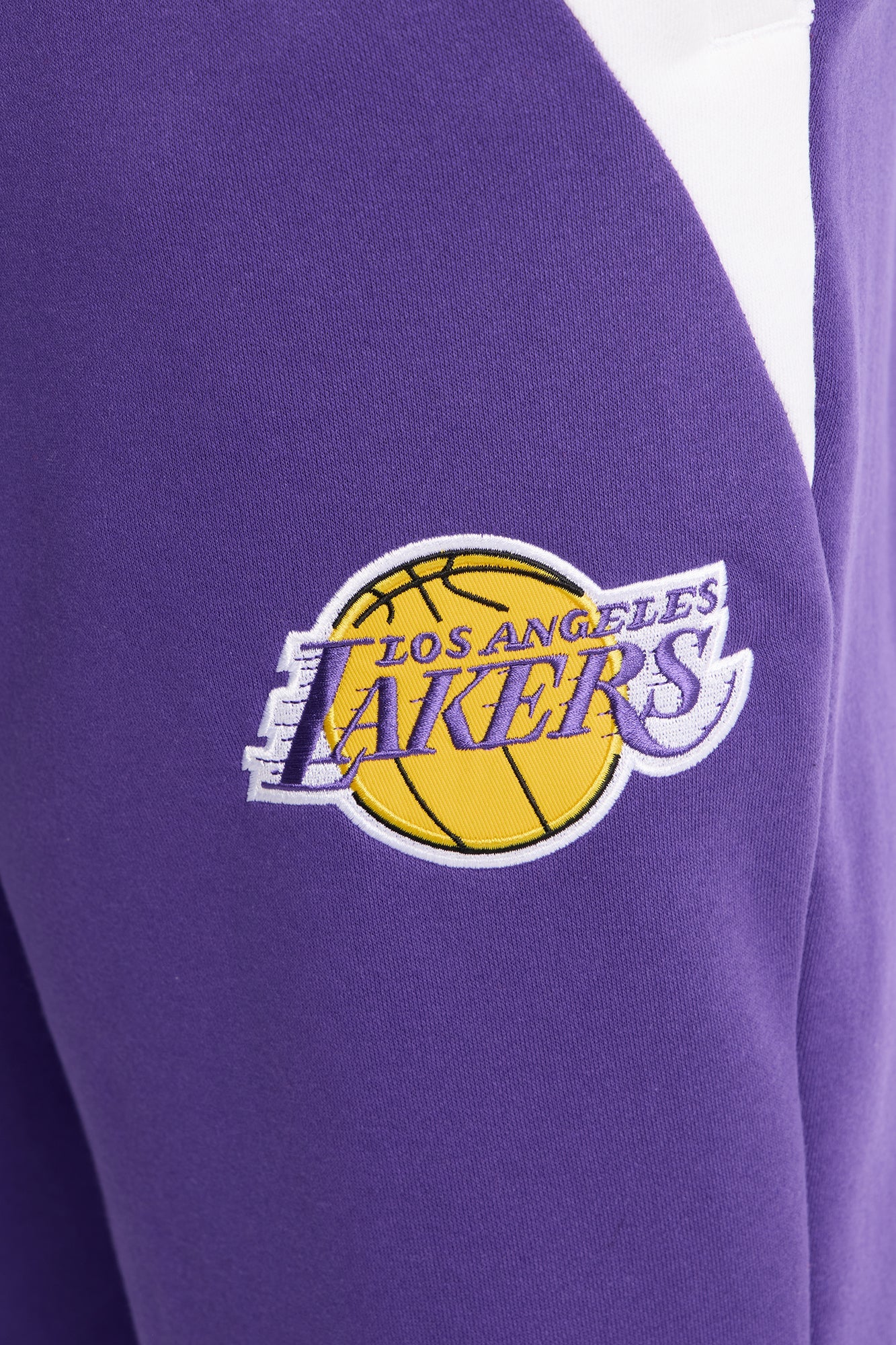 Lakers Wavey Wide Sweatpants - Purple