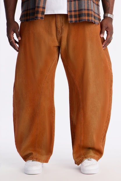 Barrel Sunset Fades Jean - Orange