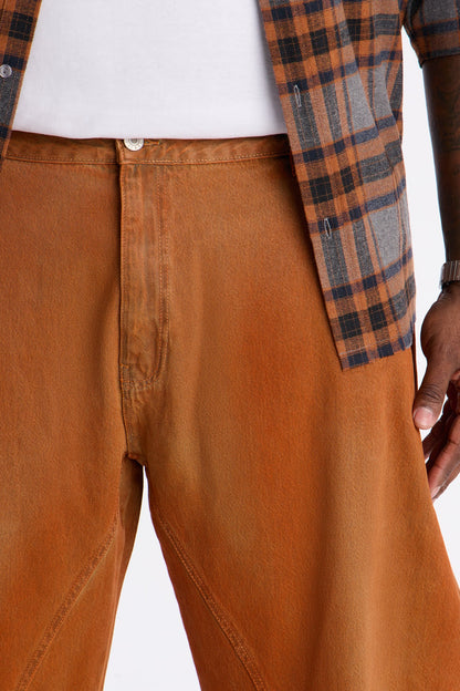 Barrel Sunset Fades Jean - Orange