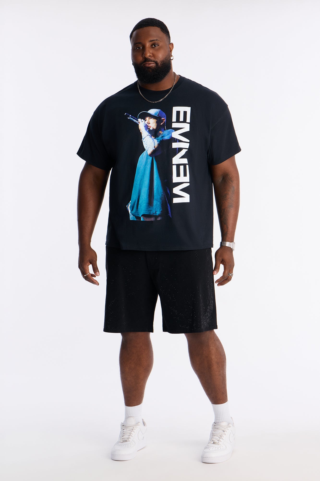 Relaxed Moonflare Denim Short - Black