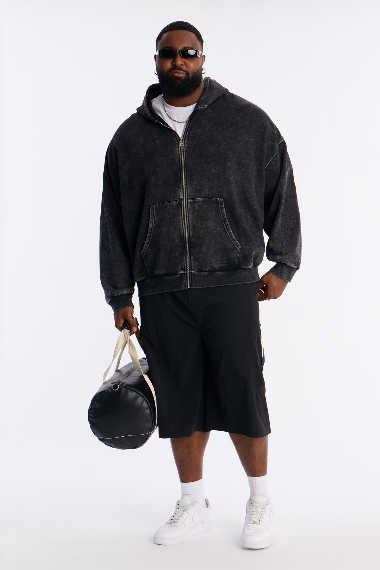 Relaxed Ninth Element Tech Short - Black