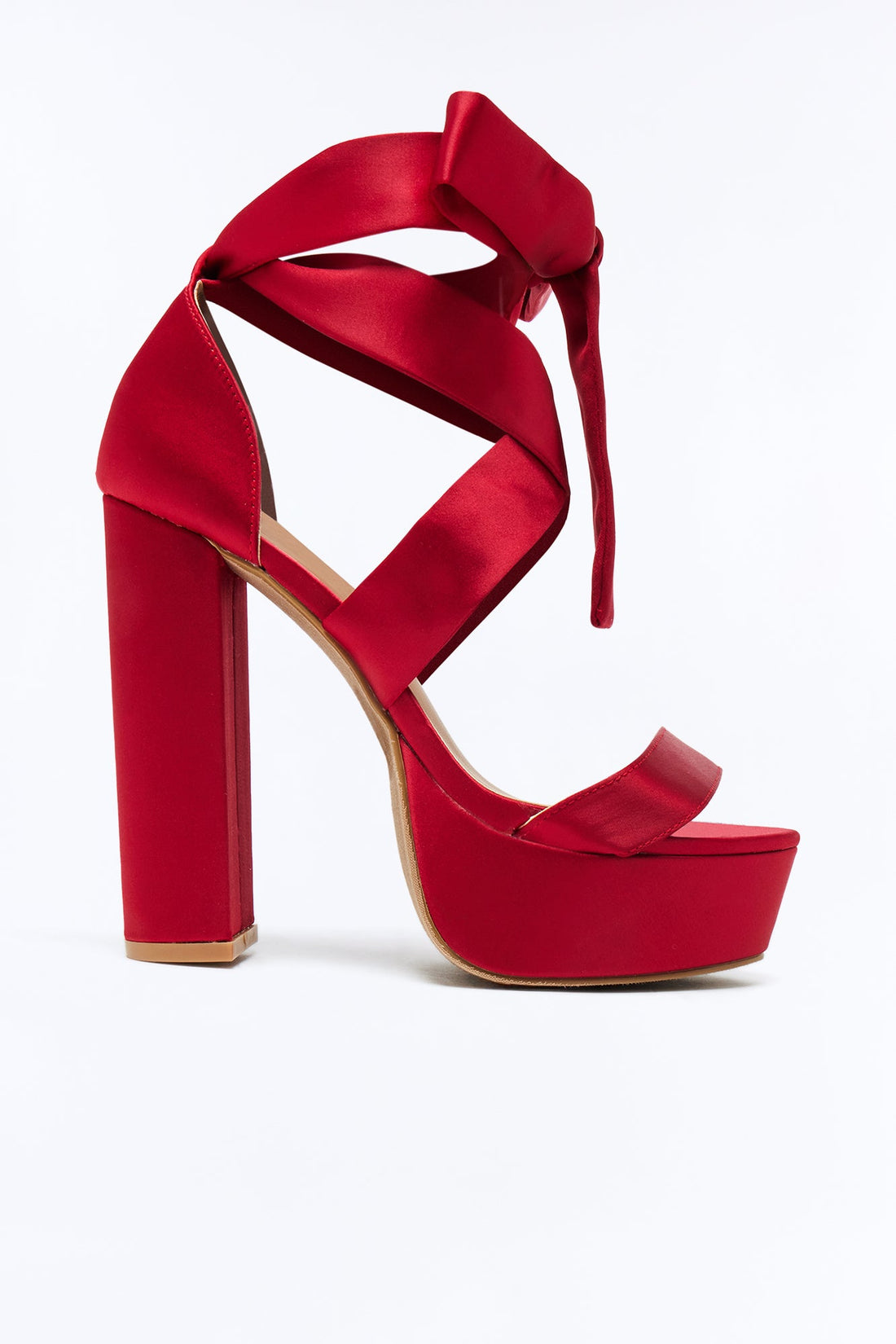 Plot Twist Heel - Burgundy