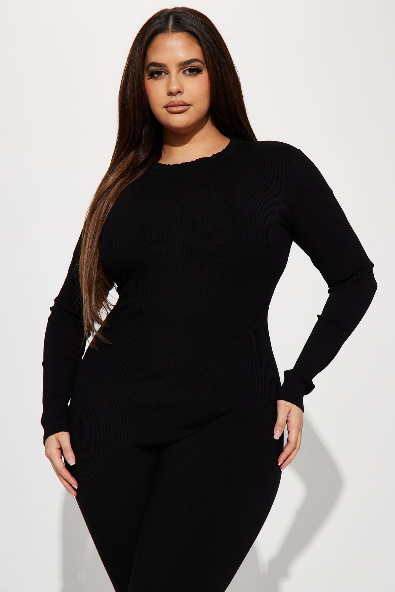 Claudia Snatched Jumpsuit - Black