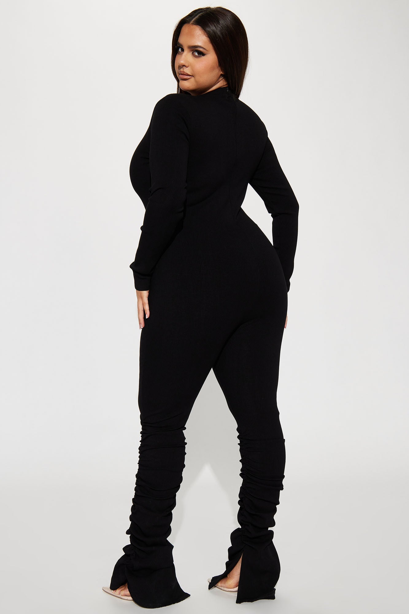 Claudia Snatched Jumpsuit - Black