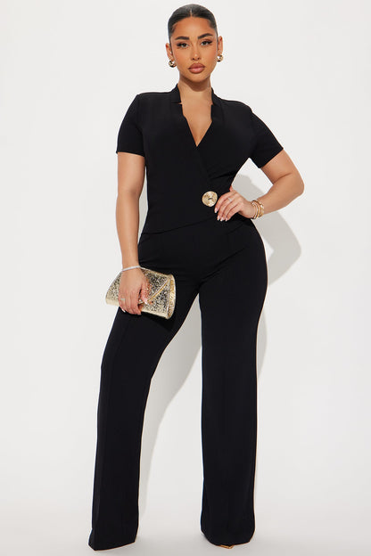 Always Working Jumpsuit - Black