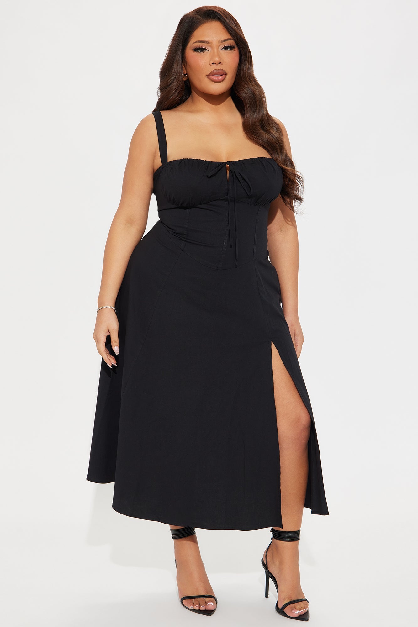 Juniper Midi Dress - Black