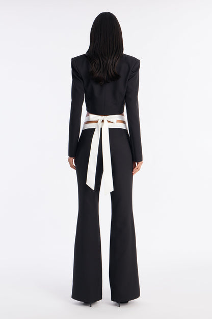 Main Squeeze Pant Set - Black/White