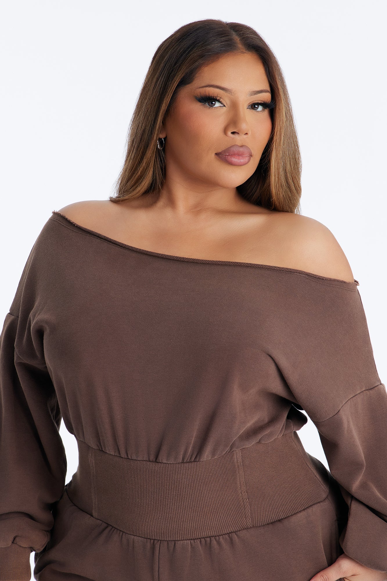 Come Find Me Terry Romper - Chocolate