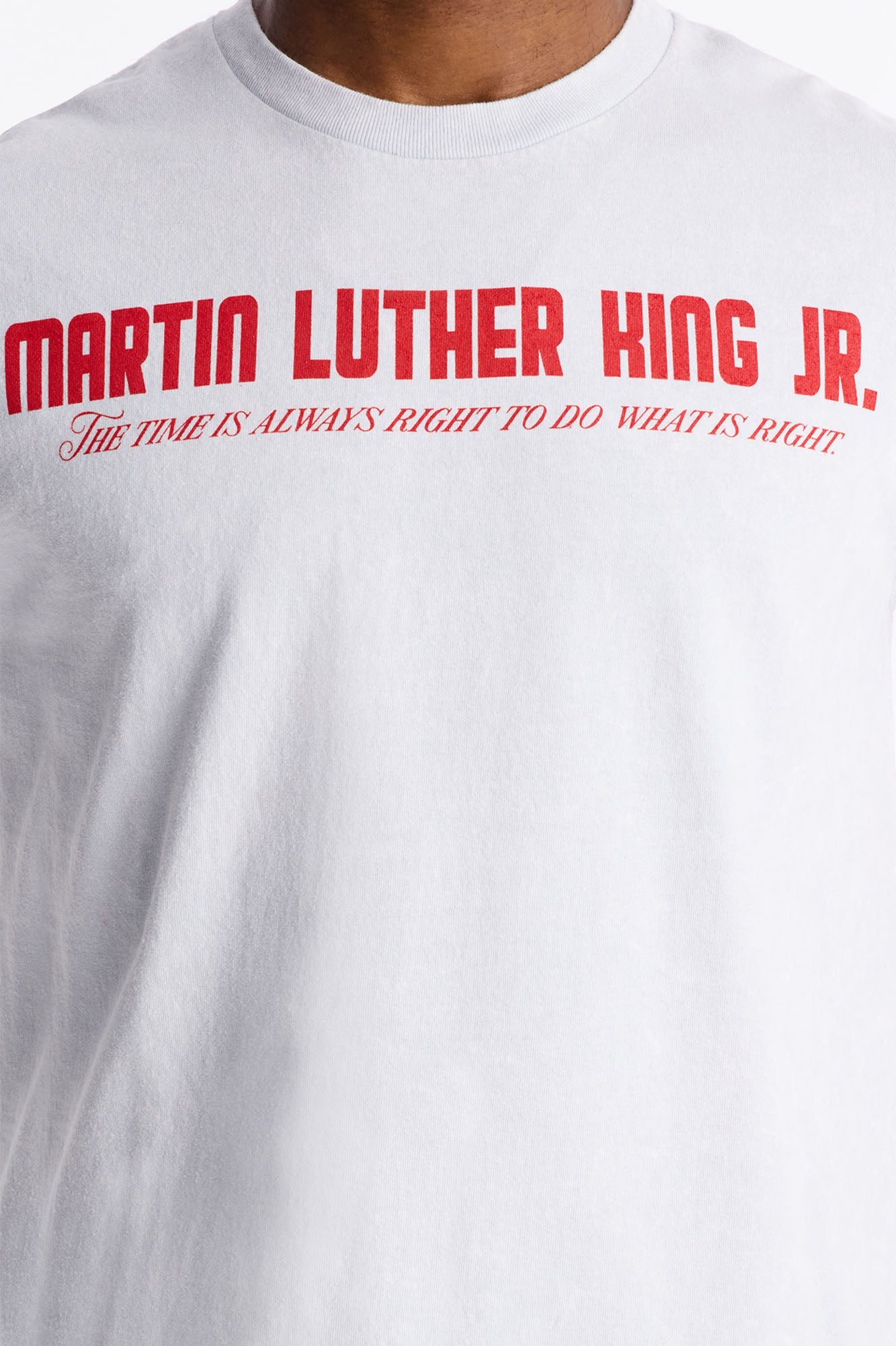 MLK Legacy Short Sleeve Tee - Grey