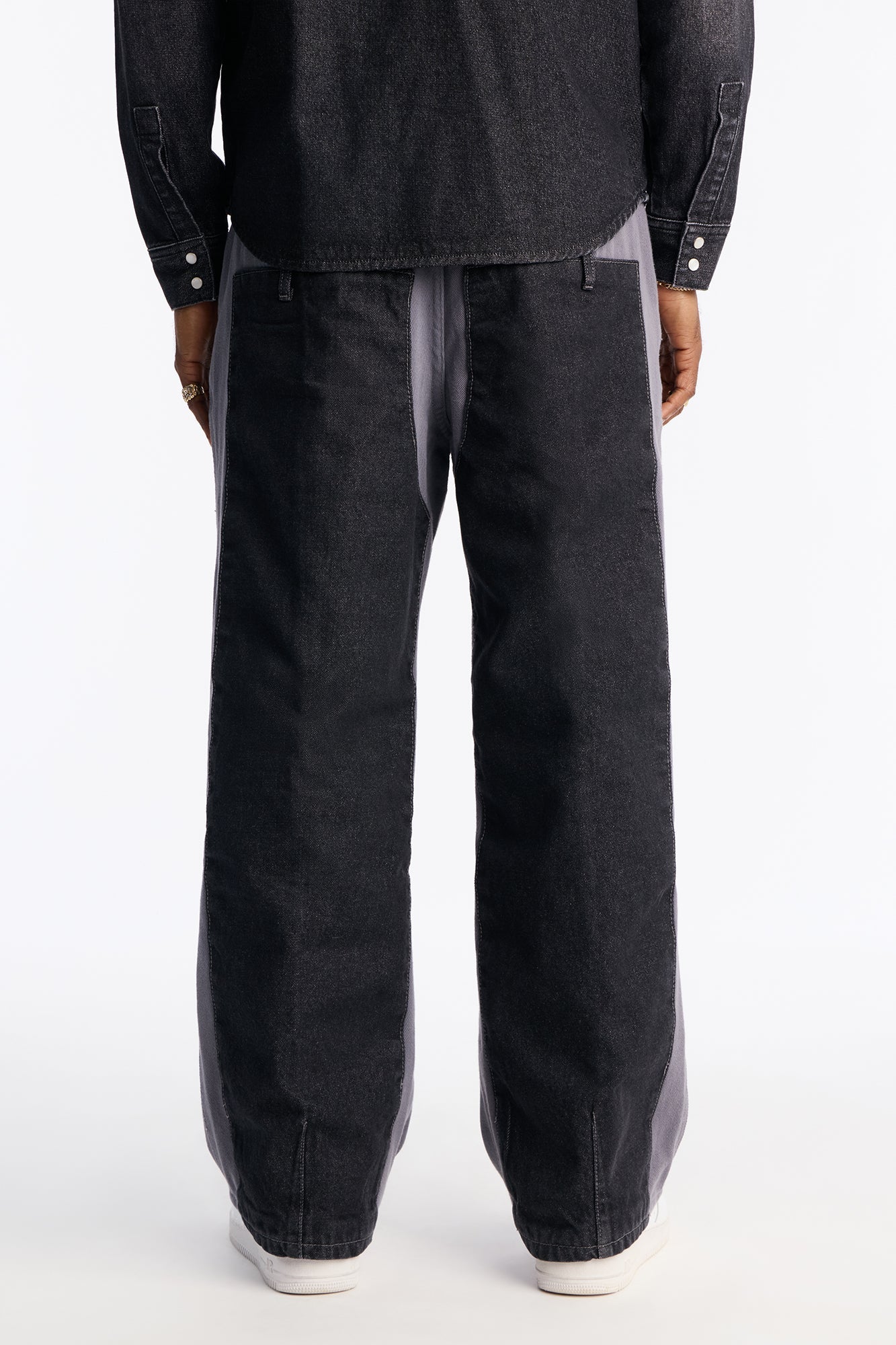 Straight Assemblage Hybrid Pant - Blue/combo