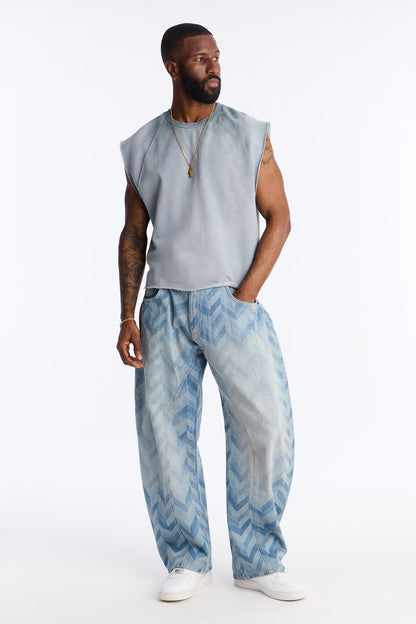 Barrel High Voltage Jean - Vintage Wash