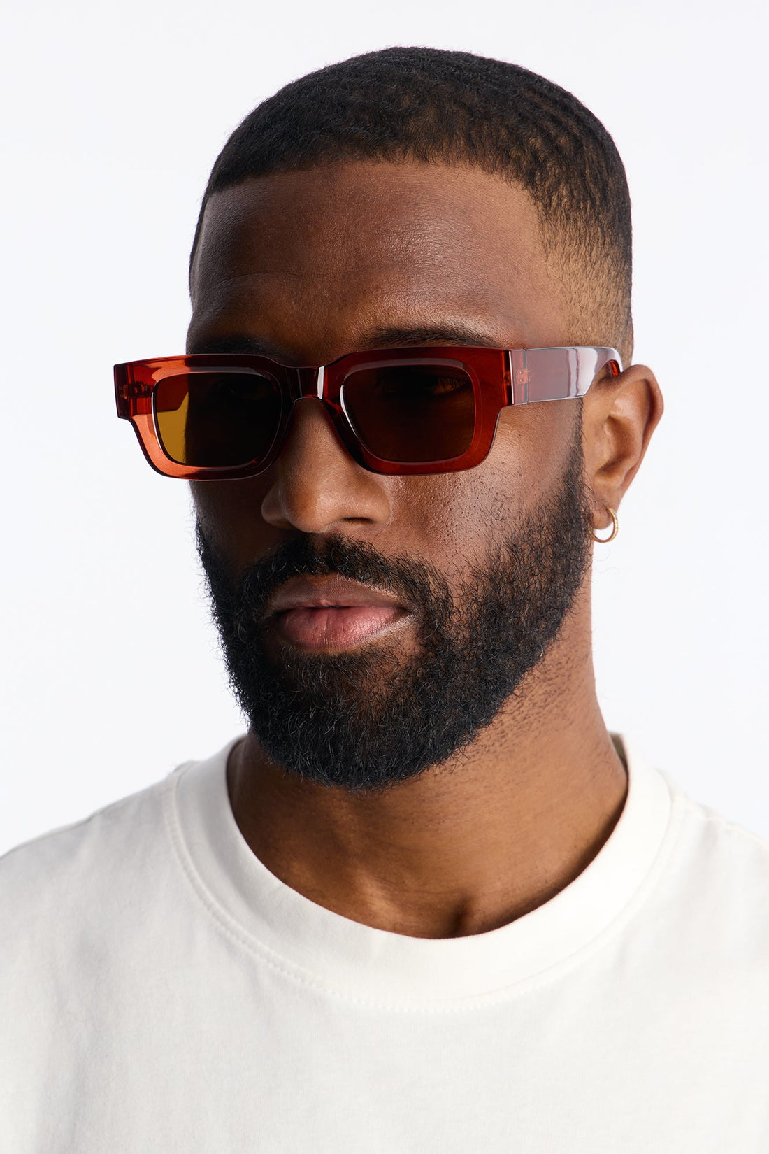 Emphasis Colored Lens Sunglasses - Orange
