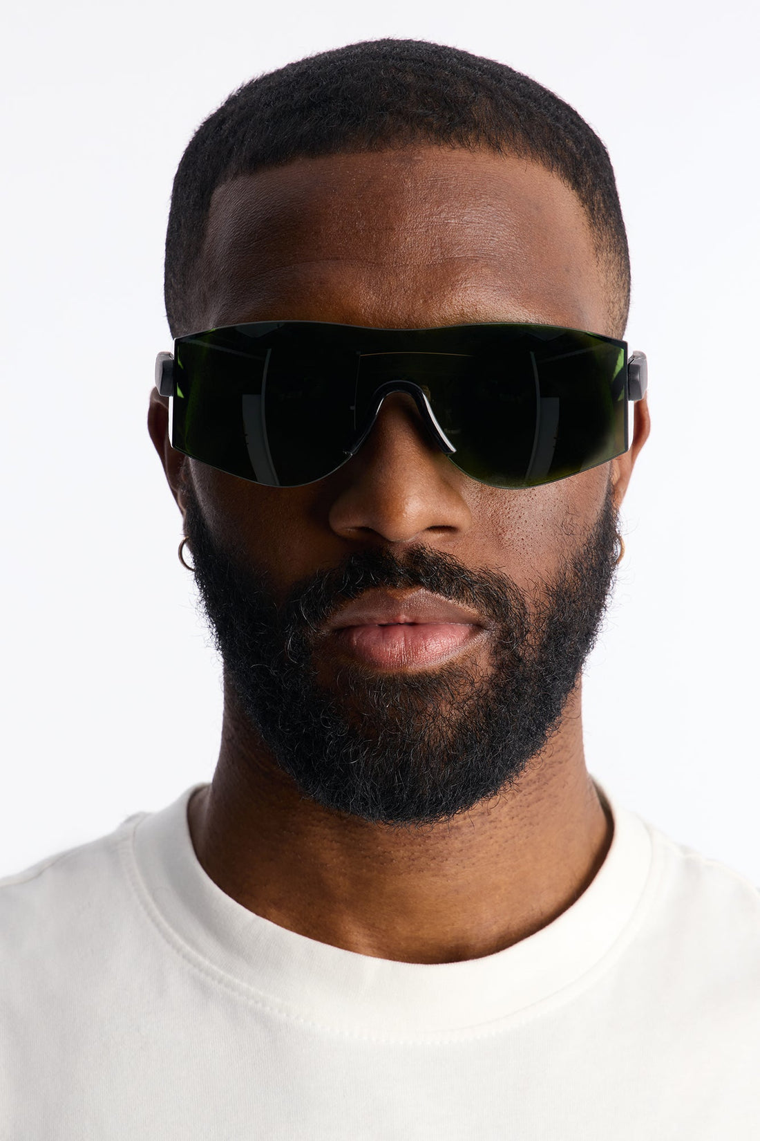 Real Revo Shield Sunglasses - Green