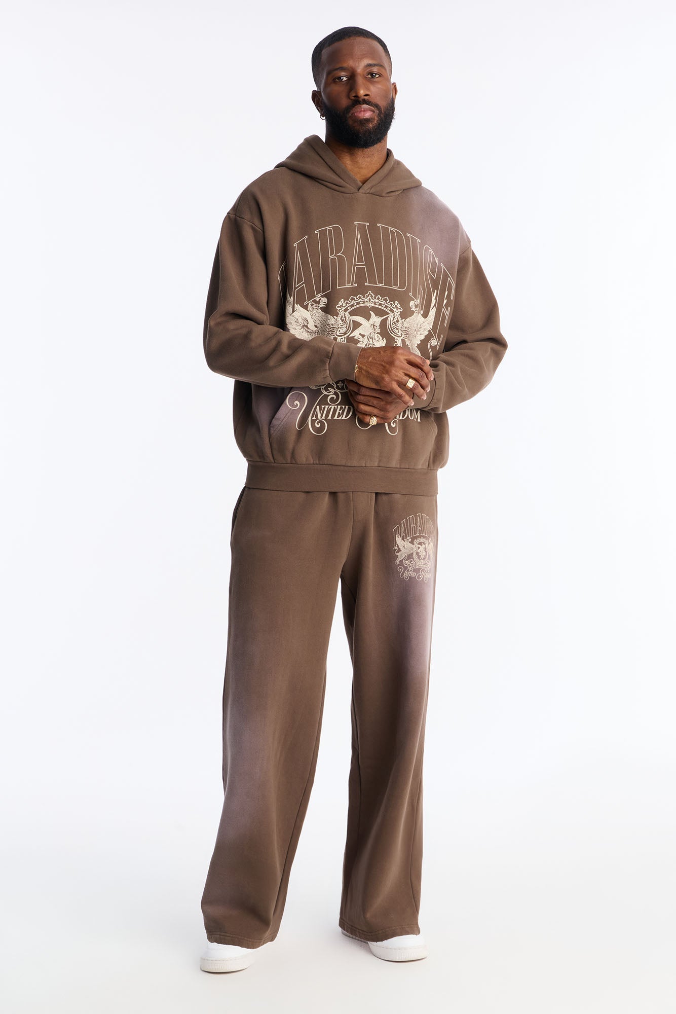 Paradise United Kingdom Washed Sweatpants - Brown