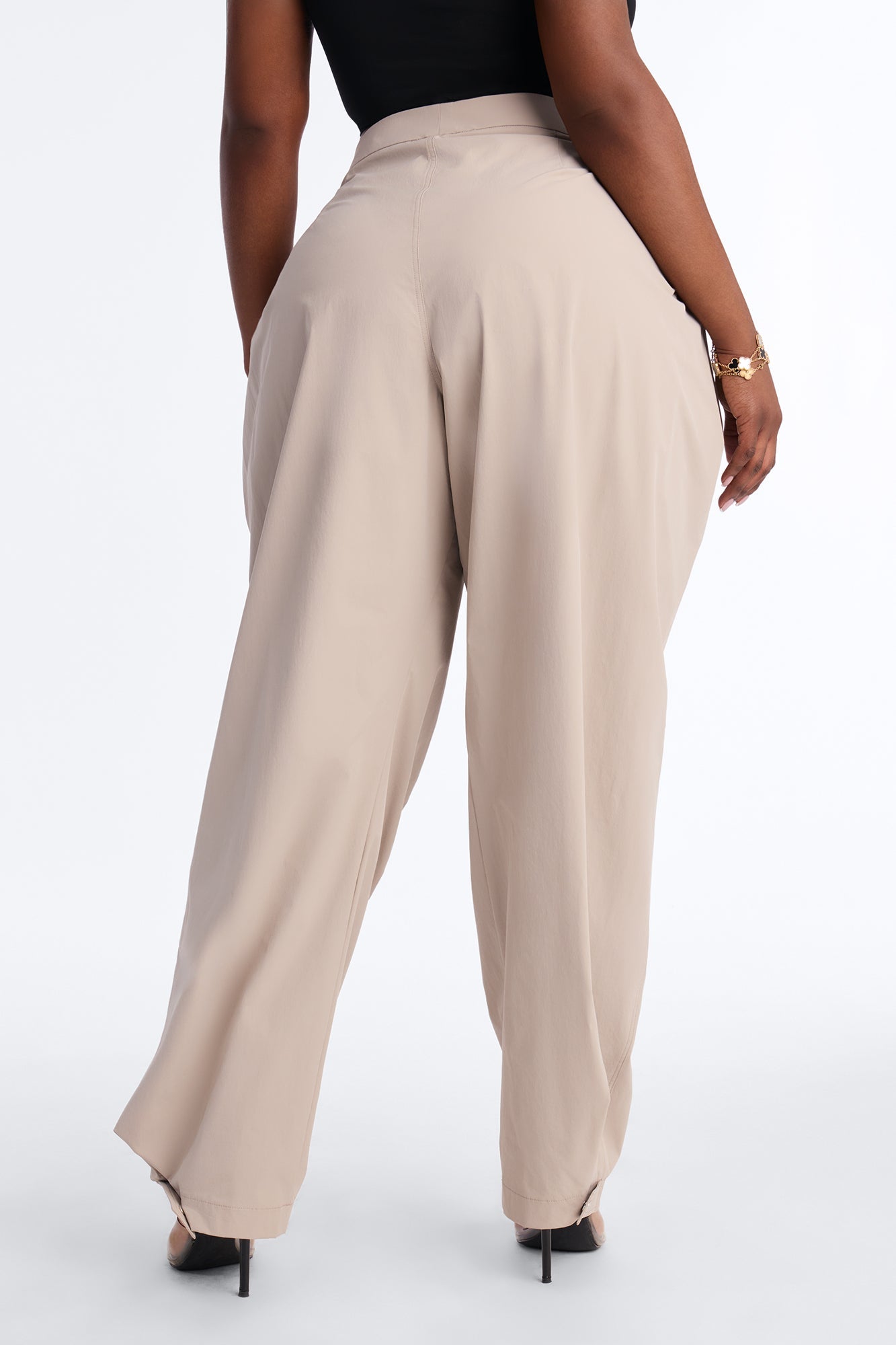 Easy Days Barell Windbreaker Pants - Stone