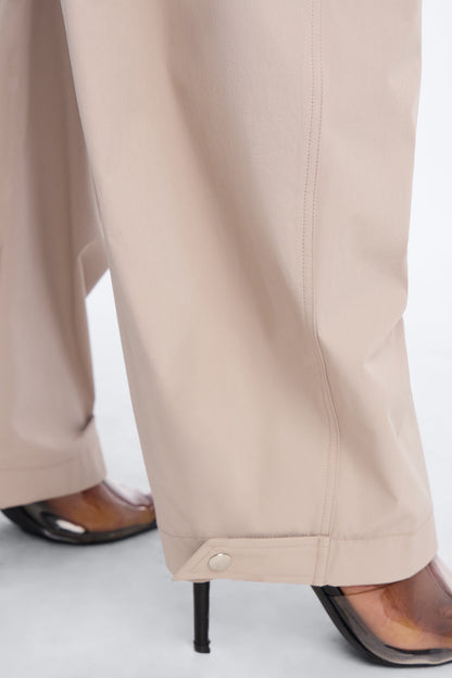 Easy Days Barell Windbreaker Pants - Stone