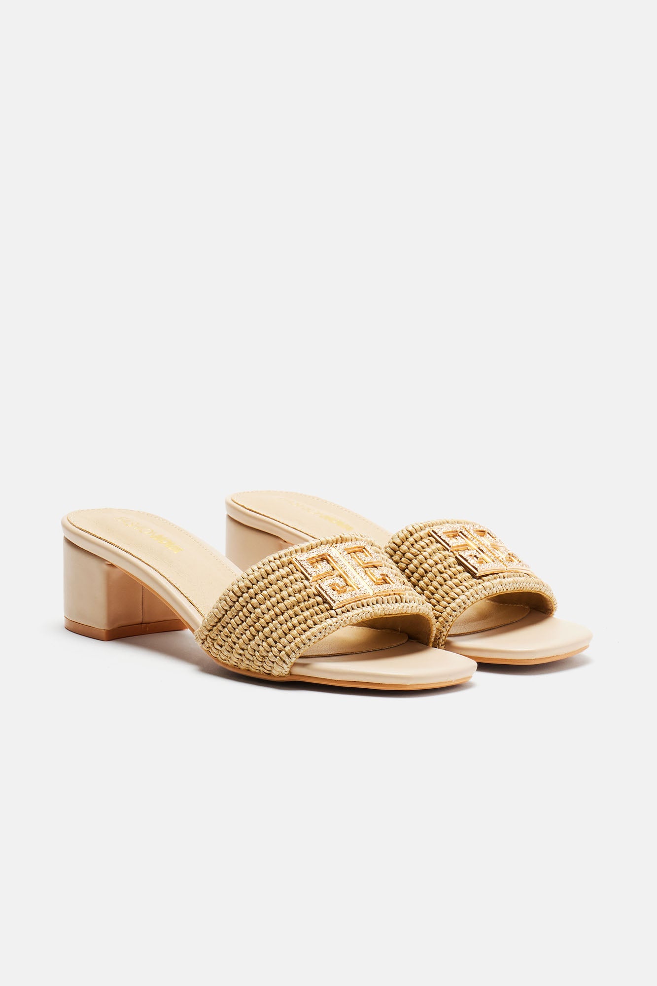 To Top It Off Heeled Sandals - Beige