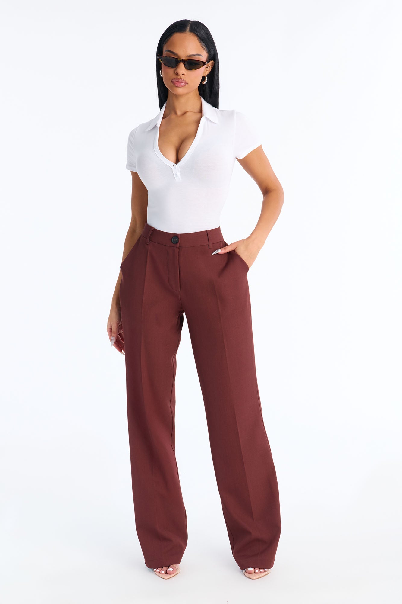 High Expectations Trouser Pant 34″ - Brown