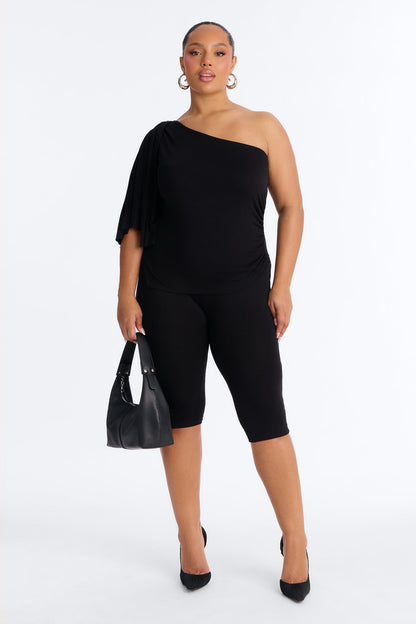 Always On Your Mind Capri Set - Black