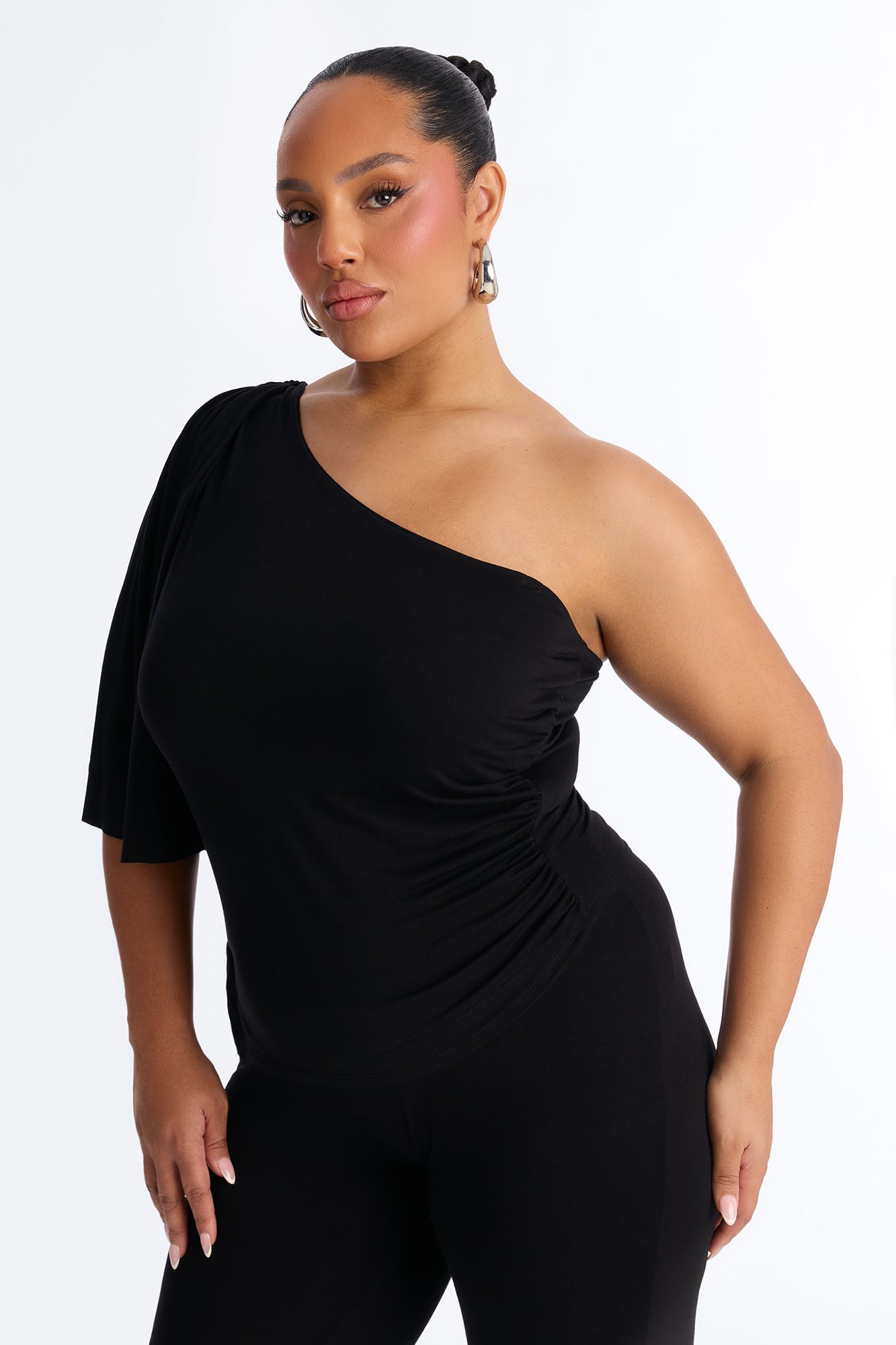 Always On Your Mind Capri Set - Black