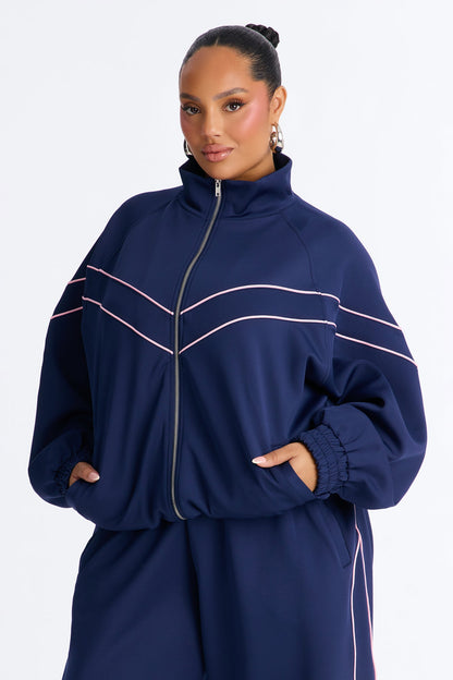 Track Record Pant Set - Navy