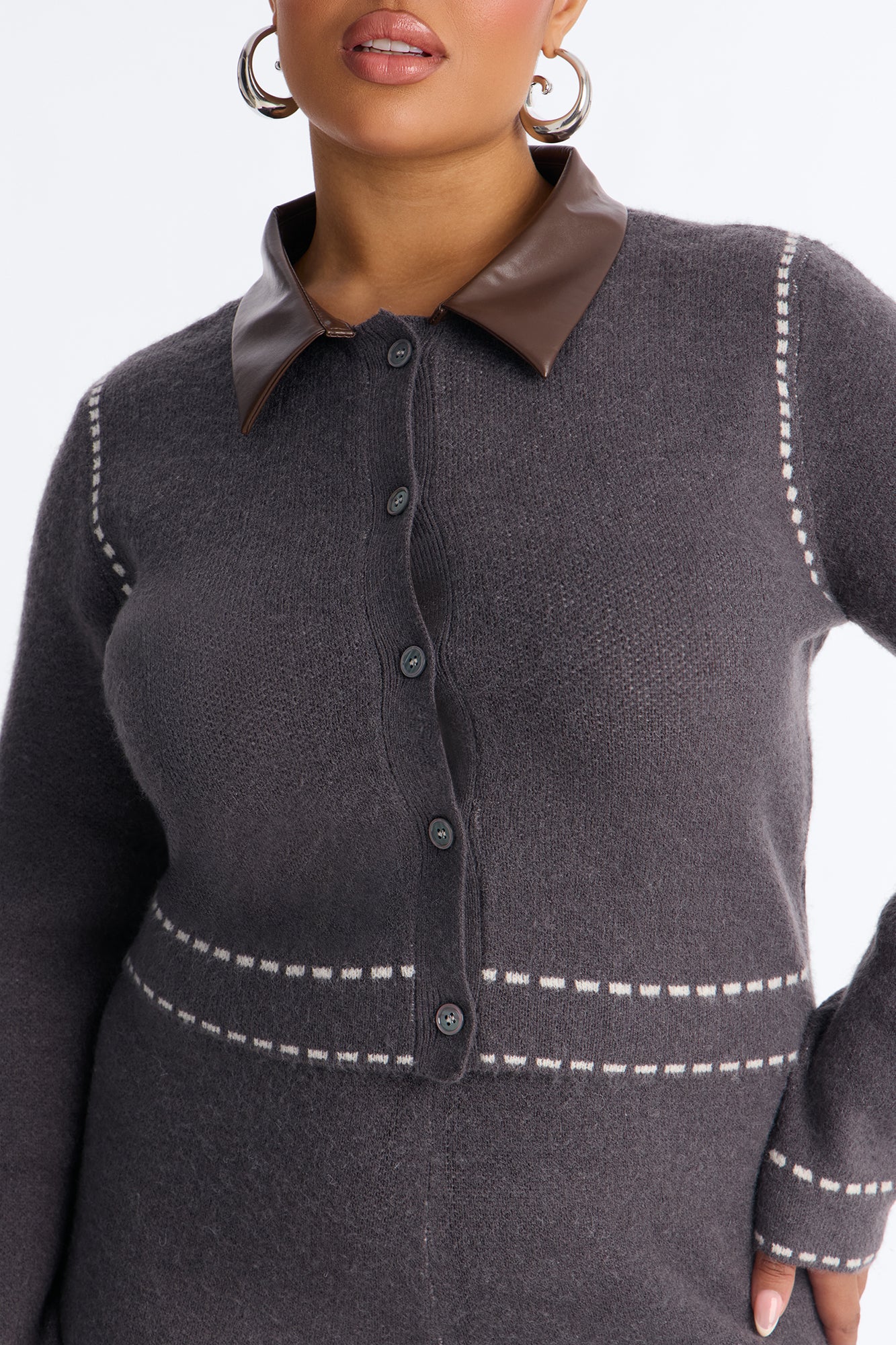 Cierra Sweater Pant Set - Grey