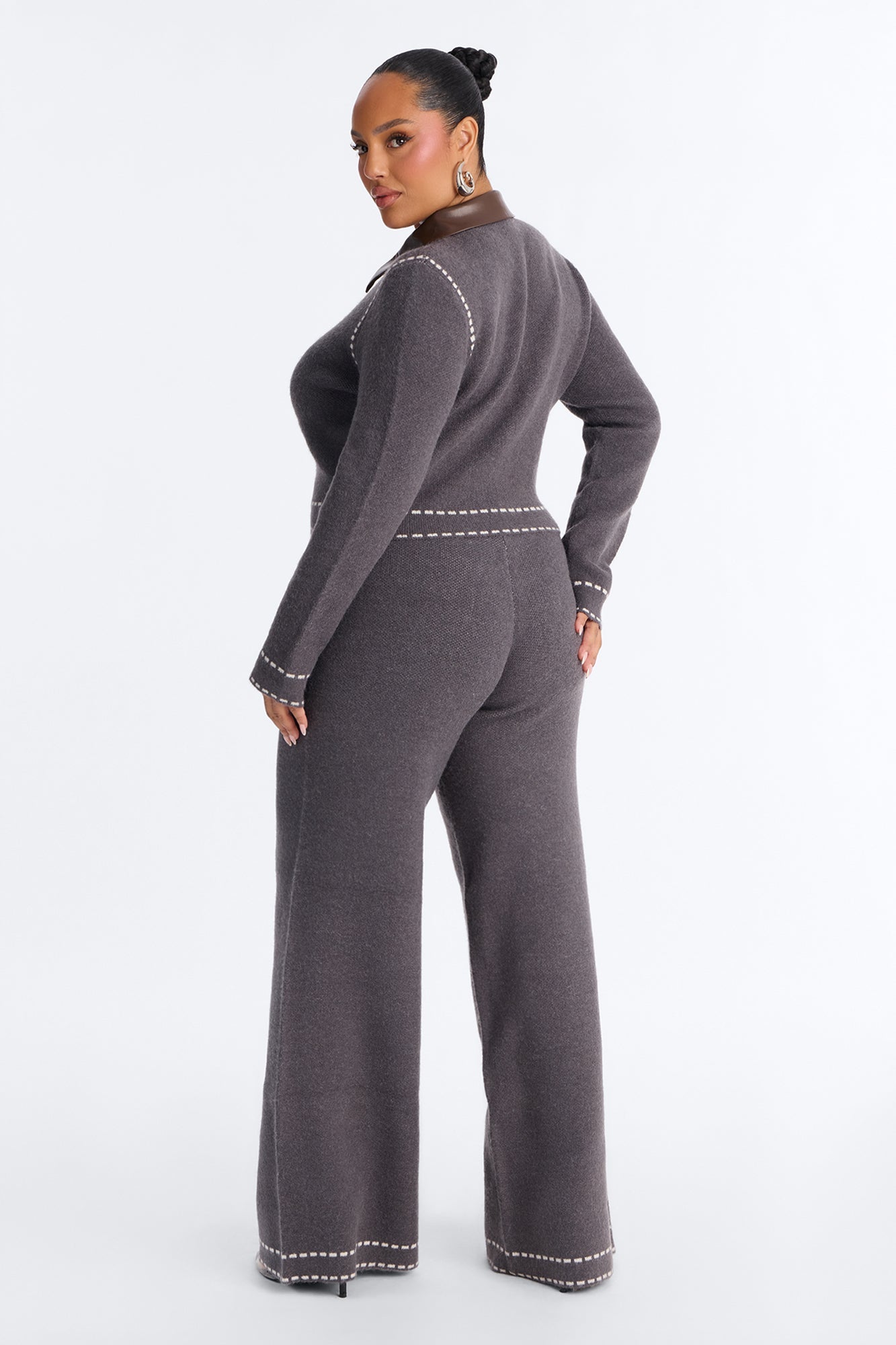 Cierra Sweater Pant Set - Grey