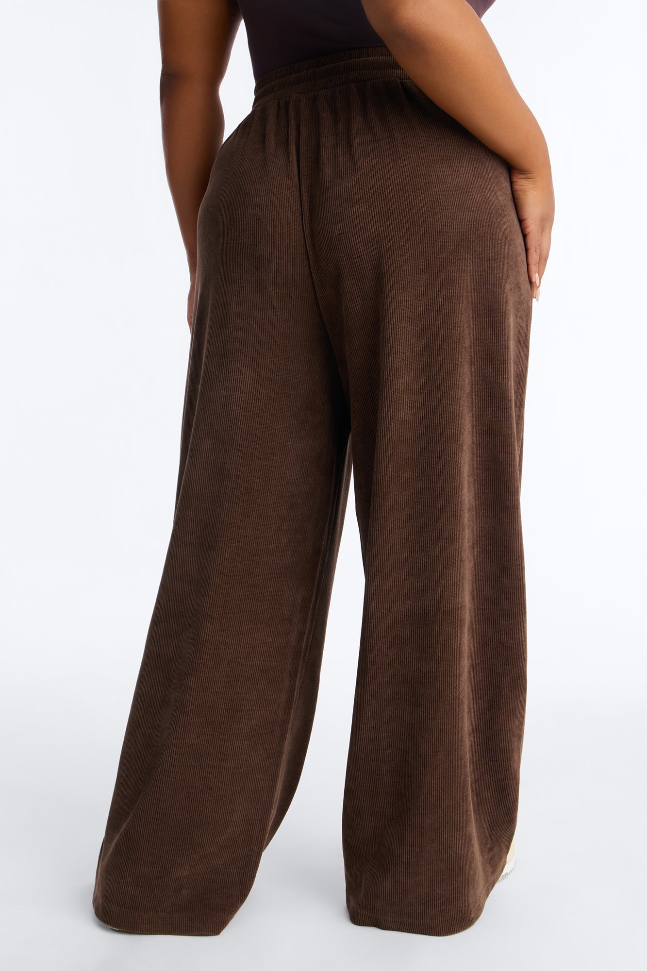 Olivia Extreme Wide Leg Pants - Chocolate